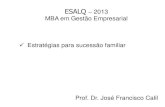 ESALQ 2013 MBA em Gestão Empresarial Estratégias para ...jfcalil.com.br/site/wp-content/uploads/2013/10/Esalq-_Pecege_17_10… · A transferência de poder, em se tratando do processo
