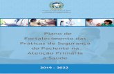 Plano de Fortalecimento das Práticas de Segurança do ... · Plano de Fortalecimento das Práticas de Segurança do Paciente na Atenção Primária à Saúde - 2019-2022 Página