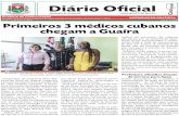 Primeiros 3 médicos cubanos chegam a Guaíra · Primeiros 3 médicos cubanos chegam a Guaíra Na foto Dra. Ania Jimenez Martins, Dr Carlos Valido Samartino e a Dra. Yudisleidy Ramirez