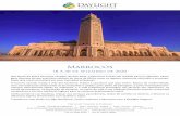 Marrocos - Daylight Viagens e Turismo · denciais à beira mar de Anfa e Ain Diab. Visitaremos também o maior e mais importante símbolo de Casablanca, a Mes-quita Hassan II, a terceira