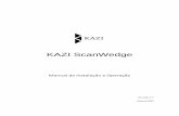 KAZI ScanWedge · restringem seu uso, cópia, distribuição e descompilação. Nenhuma parte desta documentação do produto pode ser reproduzida em qualquer forma ou por qualquer