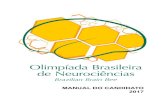MANUAL DO CANDIDATO 2017cienciasecognicao.org/brazilianbrainbee/wp-content/... · Coordenação Nacional Prof. Dr. Alfred Sholl-Franco (Programa de Neurobiologia, IBCCF, UFRJ / OCC)
