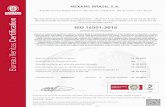 ISO 14001:2015 - Nexans · 1/1 Para verificar a validade deste certificado, telefone para +3491270220 Escritório local: Av. Alfredo Egídio de Souza Aranha, 100, Torre C, 4° Andar