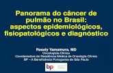 Panorama do câncer de pulmão no Brasil: aspectos ......Panorama do câncer de pulmão no Brasil: aspectos epidemiológicos, fisiopatológicos e diagnóstico Rosely Yamamura, MD Oncologista