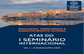 Educação, Territórios e Desenvolvimento Humano: Atas do I ...bibliotecadigital.ipb.pt/bitstream/10198/12483/3/ATAS_VOL_II-1.pdfCappellano dos Santos estabelece relações entre