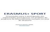 Apresentação do PowerPoint Erasmus Sport 202… · •Promover o voluntariado e a cidadania ativa através do desporto. •Utilizar o potencial do desporto para favorecer a inclusão
