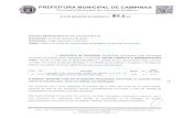 Prefeitura Municipal de Campinas 575-19.pdf · cota reservada for inadequada para atender as quantidades ou as condições do pedicl justificadamente, nos casos em que se aplique