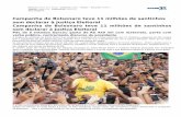 Campanha de Bolsonaro teve 11 milhões de santinhos sem ... · Veículo: Folha de S. Paulo - Caderno: Poder - Seção: - Assunto: Política - Página: Capa e A4 - Publicação: 26/11/19