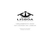 ORÇAMENTO 2020 DA CIDADE DE LISBOA€¦ · O “Programa de Governo da Cidade de Lisboa 2017–2021”, da coligação “Lisboa Precisa de Todos” caracterizou a visão orientadora
