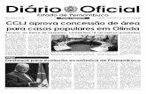 DiÆrio Oficial - alepe.pe.gov.br · DiÆrio Oficial Estado de Pernambuco Ano LXXXVIlNO 88 Poder Legislativo Recife, quarta-feira, 20 de maio de 2009 Uma iniciativa que pretende diminuir