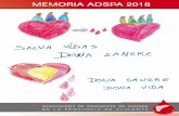 MEMORIA ADSPA 2018€¦ · Carta del President de la Generalitat MEM o R i A 2018 ADSPA La força d’una societat no es pot definir sols amb grans xifres, amb magnituds econòmiques,