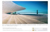 Just News - Publicações e Eventos na área de Saúde · Xavier Monnet (Paris) 4th Lisbon Intensive Care Medicine Symposium Scientific Program 30 January 14:00 - 14:30 14:30 - 15:30
