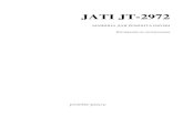 JATI JT-2972€¦ · ШИТЬЕ Расположите материал под подающей лапкой, опустите лапку и начинайте шить, поворачивая