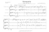 Sonata SAX 4T SCORE - jamesguthrie.com€¦ · Sonata Op.49No.2 Arrangedforsaxquartet by James M. Guthrie L. VanBeethoven PianoSonata No. 20 Sax Quartet Score ©James M. Guthrie,