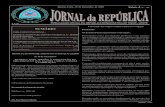 Jornal da República Série I , N.° 46...Jornal da República Série I, N. 45 Quarta-Feira, 10 de Dezembro de 2008 Página 2754 um produto que possa passar a constituir o objecto