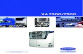 LÃMINA X4 novorefrigor.com.br/backend/midias/arquivos/X4_novo.pdf · 2016. 11. 9. · Compressor 05G-41CFM Deslocamento 40 in / 6 cilindros Refrigerante R-404A - 6,8kg [15lb] (7300)