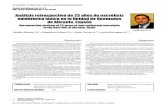 Análisis retrospectivo de 23 años de necrólisis epidérmica ...scielo.isciii.es/pdf/cpil/v40n3/articulo6.pdf · casos de SSJ y NET son secundarios a fármacos, pu-diendo afectar