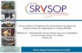Curso sobre el Programa de intercambio de datos de … · 2013. 9. 11. · Oficina Regional Sudamericana de la OACI. Curso sobre el Programa de intercambio de datos de inspecciones
