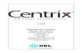 Manual 60.03.02.XXX-R0 Centrix 2-08 - HDL...2-08 5 Configurar tipos de telefone (Fax, Modem, Internet, Identificador de Chamadas, Alarme).....46 Exemplo de relatório - Plano de Numeração