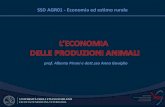 SSD AGR01 - Economia ed estimo rurale · 2013. 6. 26. · ECONOMIA AGRARIA- AZIENDA • Analisi economico-gestionale comparata dei processi produttivi in aziende biologiche di pianura