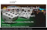 Impactos y regulación del juego en línea Alegria_Portugal.pdf · Santa Casa - Producto neto 2.561.538 Santa Casa - Impuestos s/ premios 466.618 Total 3.950.275 Miles de euros Ingresos