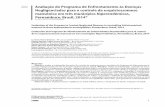 Artigo Avaliação do Programa de Enfrentamento às Doenças ...scielo.iec.gov.br/pdf/ess/v28n2/2237-9622-ess-28-02-e2018085.pdf · Pesquisa avaliativa do tipo de análise de implantação,