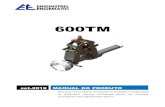 600TM - engematic.com.br · Com a chave pino (figura 10) trave a haste de inserção do medidor 600TM. Garanta um bom aperto para que a instalação se mantenha segura e funcional.