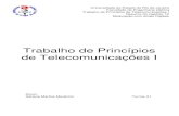 Trabalho de Princípios de Telecomunicações resumo do capit… · Universidade do Estado do Rio de Janeiro Trabalho de Princípios de Telecomunicações I Resumo do capítulo 12