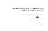 Autorização Eletrônica no Portal e-CACreceita.fazenda.rs.gov.br/download/Manual_Portal_ECAC_AE.pdf · eletrônica para que um terceiro (Pessoa Física ou Empresa Contábil) execute