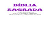 BÍBLIA SAGRADA · 2020. 6. 7. · perante ele incenso aromático, para apresentar continuamente, o pão da preposição, e para oferecer os holocaustos da manhã e da tarde, nos