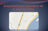 Carta Geológica Topográfica · É uma região que sofreu uma grande acção modeladora dos cursos de água que a envolvem, em especial o rio Trancão e o rio Tejo. É possível