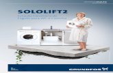 Estação Elevatória de Esgoto para WC e Cozinha€¦ · 1x bidé ou mictório SOLOLIFT2 C-3 • Ideal para aplicações abaixo do nível da rede de esgoto. • Adequado para bombeamento