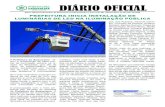 Prefeitura de Saquarema - DIÁRIO OFICIAL · 2020. 5. 12. · A Prefeitura de Saquarema ini- ciou a substituição de 2900 pon-tos de iluminação pública na ci-dade. As lâmpadas,