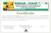 Apresentação do PowerPoint - WordPress.com...Brasileiro”,realizado no período de 20 a 22 de abril de 2018 na Universidade Federal do Piauí (UFPI), Campus Senador Helvídio Nunes