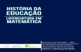 New MINISTÉRIO DA EDUCAÇÃO · 2018. 9. 3. · MINISTÉRIO DA EDUCAÇÃO Universidade Aberta do Brasil ... TÓPICO 1 A Primeira República (1889 - 1929) 37 TÓPICO 2 A educação