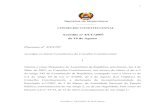 Acórdão nº 4/CC/2007 de 16 de Agosto³rdão n... · político nacional muito particular : o Governo de Transição de Moçambique, consequência do acordo entre o Estado Português