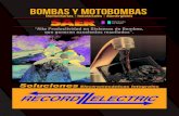 Bombas y Motobombas - Record Electric...2 Avda. Boggiani N 7367 c/ Músicos del Chaco • Tel.: +595 21 513 920 / 34 • ventas@recordelectric.com Fabricado en Italia Tipo Motor kW