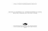 MODELO DINÂMICO E TERMODINÂMICO PARA MOTOR LINEAR … · 2019. 7. 19. · Dados Internacionais de Catalogação na Publicação (CIP) Sistema de Bibliotecas da UFU, MG, Brasil.