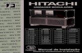 Hitachi Ar Condicionado do Brasil Ltda. · Hitachi Ar Condicionado do Brasil Ltda. RVT075BP RTC075BP RVT100BP RTC100BD RVT150BP RTC150BP RVT200BP RTC200BP RVT050BP RTC050BP RAA050BS
