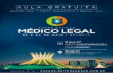 Medicina... · 2019. 10. 14. · 2 Bem vindo à nossa AULA GRAUTITA com foco na aprovação de Médicos para o concurso da Polícia Civil de Brasília (Cargo do Concurso: Médico