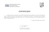 CERTIFICADO - UFPR€¦ · palestra intitulada “Jogos e Inteligência Artificial” no Seminário Henri Poincaré organizado pelo Programa de Educação Tutorial – PET – do