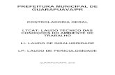 New PREFEITURA MUNICIPAL DE GUARAPUAVA/PR · 2020. 1. 28. · Instrumento/Modelo: Medidor de Estresse Térmico (TGD-200) Fabricante/Marca: Instrutherm Calibração: 12/07/2018 Nº