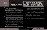 o GEOGRAFIA ano Simulado SEM FRONTEIRAS€¦ · O intenso processo de urbanização no Brasil resultou em um desenfreado crescimento po-pulacional das cidades, culminando também