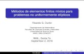 Métodos de elementos finitos mixtos para problemas no ... PDFs/Duran...Title Métodos de elementos finitos mixtos para problemas no uniformemente elípticos Author Ricardo G. Durán