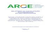 RELATÓRIO DE FISCALIZAÇÃO RF/CSB/006/2019 …...Quadro 31 - Resultados das análises físico-químicas de amostras coletadas na rede de distribuição do SAA da Localidade de Taperuaba,