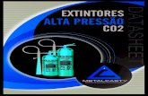 EXTINTORES ALTA PRESSÃO CO2€¦ · O Extintor Metalcasty de alta pressão possui pressurização direta e agente extintor à base de dióxido de carbono (CO2). Fabricado a partir