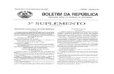 PUBLICAÇÃO OFICIA DLA REPÚBLIC DAE MOÇAMBIQUE 3 … · Diploma Ministeria nl o 176 - A /2000: Aprova o calendári escolao a vigorar na Repúblicr de a Moçambique, no ano lectiv