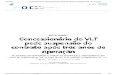 BEUSCAR...05/07/2019 Concessionária do VLT pede suspensão do contrato após três anos de operação O Dia - Rio de Janeiro  ...