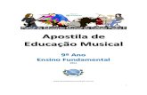 Apostila de Educação Musicaljucienebertoldo.com/wp-content/uploads/2013/03/Apostila...percebe como uma “nota musical”. Esses sons são chamados de sons musicais. Por exemplo,