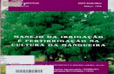 Manejo da Irrigação e Fertirrigação na Cultura da Mangueira · 2017. 3. 10. · MANEJO DA IRRIGAÇÃO E FERTIRRIGAÇÃO NA CULTURA DA MANGUEIRAl Euzebio Medrado da Silva2 Alberto